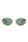 Lennox Sunglasses- Gold/Green