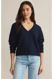  Avenue V-Neck Sweater