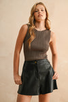 Audrey Top Chocolate