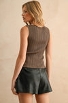 Audrey Top Chocolate