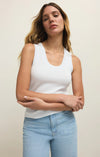 White Sirena Rib Tank
