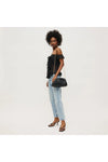 Tate Woven Clutch