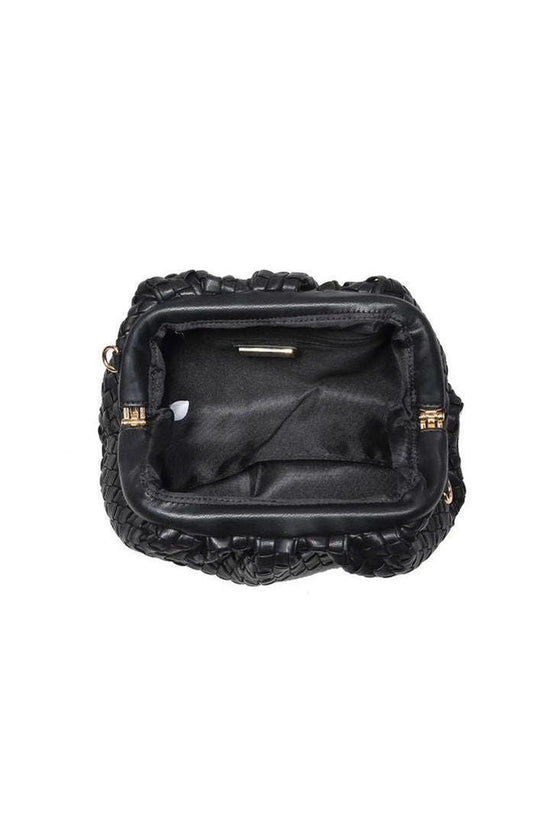 Tate Woven Clutch
