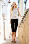 Arli Polka Dot Top