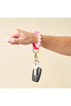 Pink Wristlet Keychain